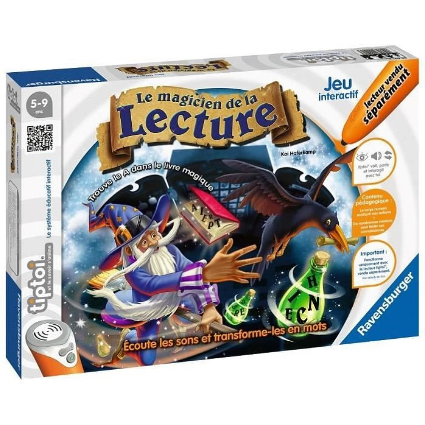 De gros 👍 Ravensburger Tiptoi® - Le Magicien De La Lecture ✨ 7 De gros 👍 Ravensburger Tiptoi® - Le Magicien De La Lecture ✨ – Image 5