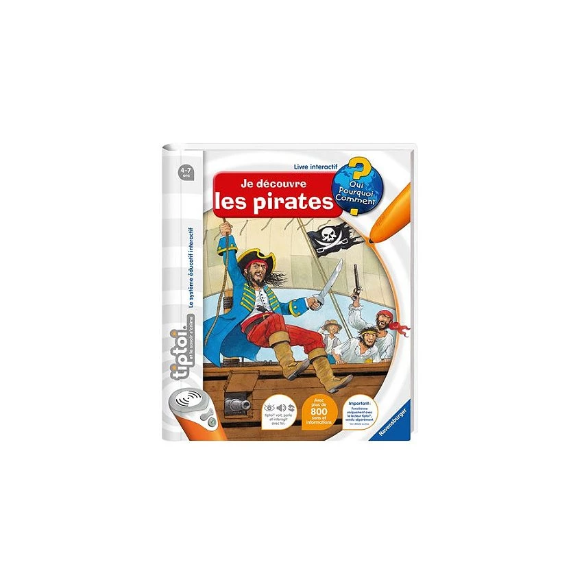 Sortie ❤️ Ravensburger Tiptoi® - Je Découvre Les Pirates - Www ✔️ 3 Sortie ❤️ Ravensburger Tiptoi® - Je Découvre Les Pirates - Www ✔️