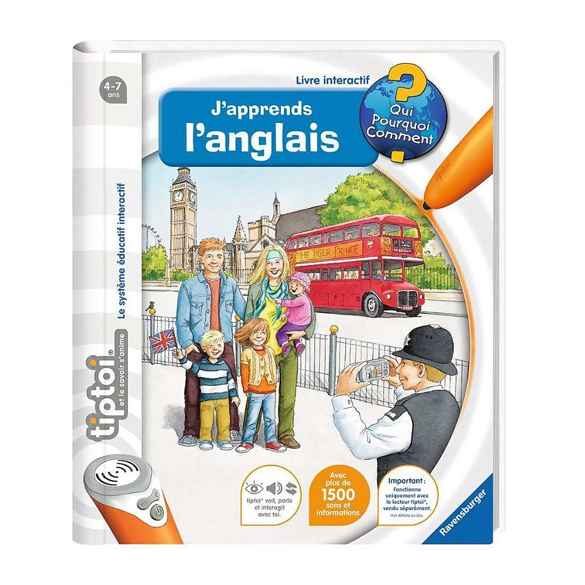Promo 🥰 Ravensburger Tiptoi® - J'apprends L'anglais - Www ⌛ 3 Promo 🥰 Ravensburger Tiptoi® - J'apprends L'anglais - Www ⌛