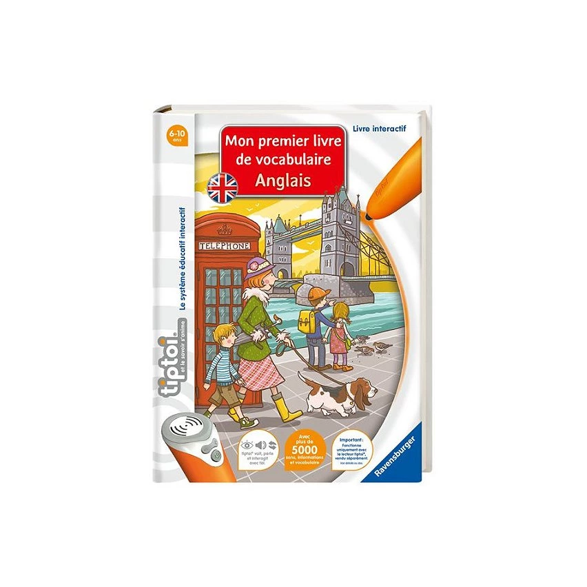 Sortie 😍 Ravensburger Tiptoi® - Mon Premier Livre De Vocabulaire Anglais 👏 3 Sortie 😍 Ravensburger Tiptoi® - Mon Premier Livre De Vocabulaire Anglais 👏