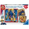 Bon marché 🎉 Ravensburger Puzzles 3x49 pieces Notre héros sam le pompier 😀 -Ravensburger Soldes Boutique 4005556050772 1