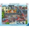 Meilleur prix 🤩 Ravensburger Puzzle cadre 30-48 p - Les pompiers sur la voie ferree 😀 -Ravensburger Soldes Boutique 4005556050932 1
