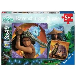 Sortie 🔔 Ravensburger Puzzles 3x49 p - Raya, la courageuse guerrière / Disney Raya et le dernier dragon ✔️ 9 Sortie 🔔 Ravensburger Puzzles 3x49 p - Raya, la courageuse guerrière / Disney Raya et le dernier dragon ✔️ -Ravensburger Soldes Boutique 4005556050987 4