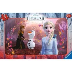 Le moins cher 🔔 Ravensburger Puzzle cadre 15 p - Regard vers lavenir / Disney La Reine des Neiges 2 😀