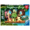 Acheter 😀 Ravensburger Puzzles 2X12 P - La Petite Bande De Dinosaures / Gigantosaurus - Gigantosaurus 🎉