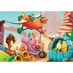 Le moins cher 👍 Ravensburger Puzzles 2X24 P - Rocky, Bill, Mazu Et Tiny / Gigantosaurus - Gigantosaurus 😉 -Ravensburger Soldes Boutique 4005556051267 3