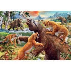 Promo ❤️ Ravensburger Puzzles 2X24 P - Mammouths Et Dinosaures ⌛ -Ravensburger Soldes Boutique 4005556051793 3