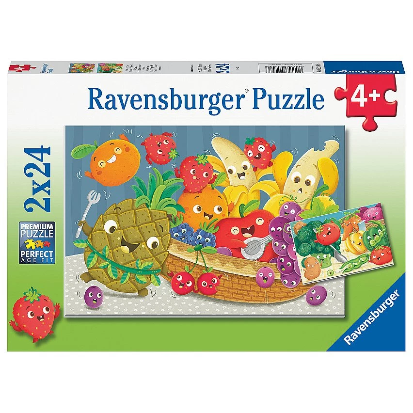 Coupon 👏 Ravensburger Puzzles 2X24 P - Les Petits Fruits Et Légumes 🔥 4 Coupon 👏 Ravensburger Puzzles 2X24 P - Les Petits Fruits Et Légumes 🔥 – Image 2