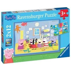 Bon marché 😍 Ravensburger Puzzles 2X12 P - Les Aventures De Peppa Pig - Pp: Peppa Pig 🎉