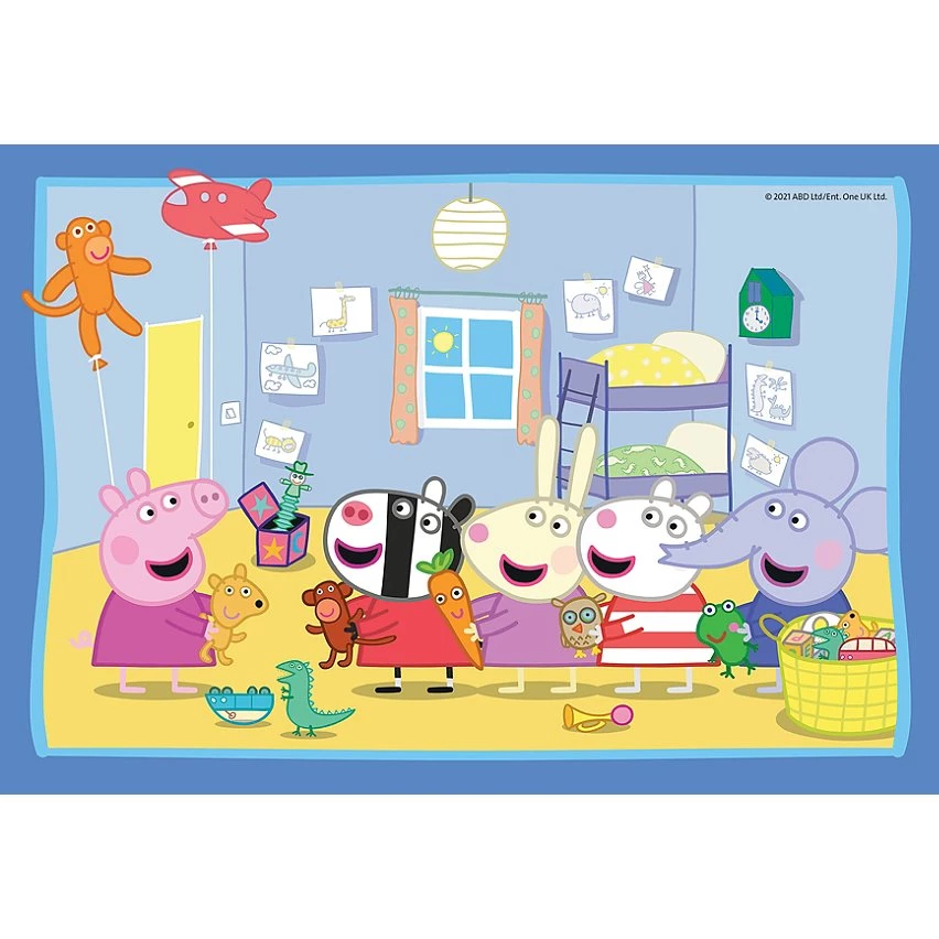 Bon marché 😍 Ravensburger Puzzles 2X12 P - Les Aventures De Peppa Pig - Pp: Peppa Pig 🎉 5 Bon marché 😍 Ravensburger Puzzles 2X12 P - Les Aventures De Peppa Pig - Pp: Peppa Pig 🎉 – Image 3
