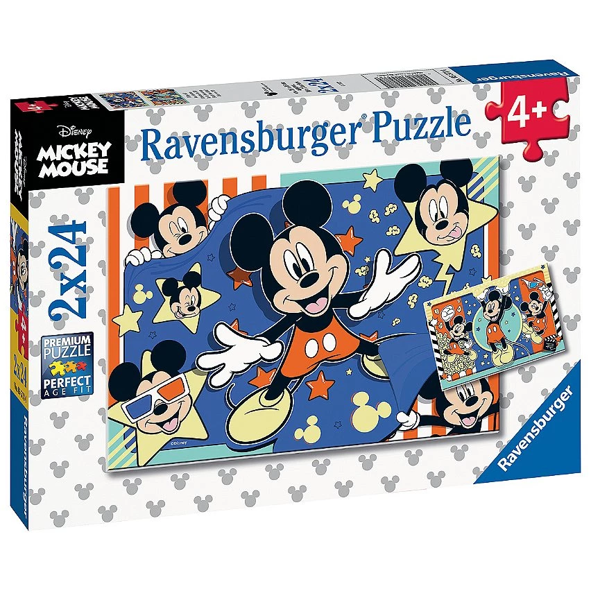 Meilleure affaire 🎉 Ravensburger Puzzles 2X24 P - Au Cinéma / Disney Mickey Mouse - Mickey Mouse 🧨 3 Meilleure affaire 🎉 Ravensburger Puzzles 2X24 P - Au Cinéma / Disney Mickey Mouse - Mickey Mouse 🧨