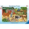 Bon marché 💯 Ravensburger Puzzle cadre 15 pièces - La vie à la ferme ✨ -Ravensburger Soldes Boutique 4005556060351 1