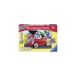Vente flash ❤️ Puzzles 2 x 12 pièces Ravensburger Mickey Minnie et leurs amis 🔥