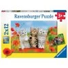 De gros 💯 Ravensburger Puzzles 2x12 p - la decouverte des chats 🔥 1 De gros 💯 Ravensburger Puzzles 2x12 p - la decouverte des chats 🔥 -Ravensburger Soldes Boutique 4005556076260 1