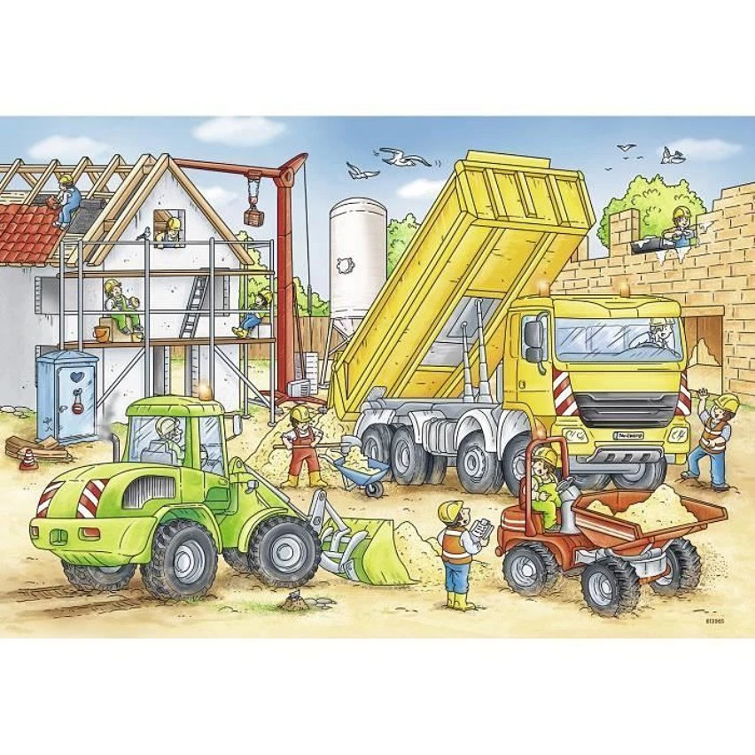 De gros 👍 Ravensburger Puzzles 2x24 p - beaucoup de travail sur le chantier 👏 6 De gros 👍 Ravensburger Puzzles 2x24 p - beaucoup de travail sur le chantier 👏 – Image 4