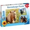 Meilleure vente 🤩 Ravensburger Puzzles 3X49 P - Adorables Poneys 🎁 -Ravensburger Soldes Boutique 4005556080113 1