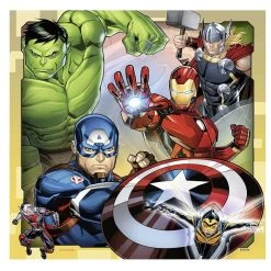 Nouveau 💯 Ravensburger Puzzles 3X49 P - Les Puissants Avengers / Marvel - Avengers 🧨 -Ravensburger Soldes Boutique 4005556080403 2