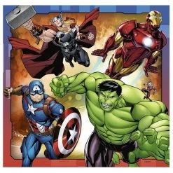 Nouveau 💯 Ravensburger Puzzles 3X49 P - Les Puissants Avengers / Marvel - Avengers 🧨 -Ravensburger Soldes Boutique 4005556080403 4
