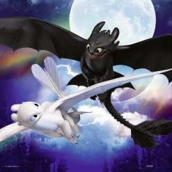 De gros ✨ Ravensburger Puzzles 3X49 P - Apprivoiser Les Dragons / Dragons 3 - Dr: Dragons 😀 -Ravensburger Soldes Boutique 4005556080649 3