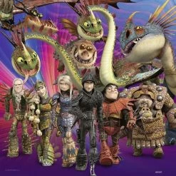 De gros ✨ Ravensburger Puzzles 3X49 P - Apprivoiser Les Dragons / Dragons 3 - Dr: Dragons 😀 -Ravensburger Soldes Boutique 4005556080649 4