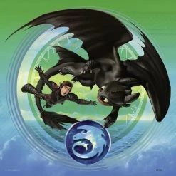 De gros ✨ Ravensburger Puzzles 3X49 P - Apprivoiser Les Dragons / Dragons 3 - Dr: Dragons 😀 -Ravensburger Soldes Boutique 4005556080649 5