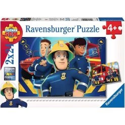 Acheter 🤩 Ravensburger Puzzle 2x24p Sam Pompier Aide dans le besoin ⭐