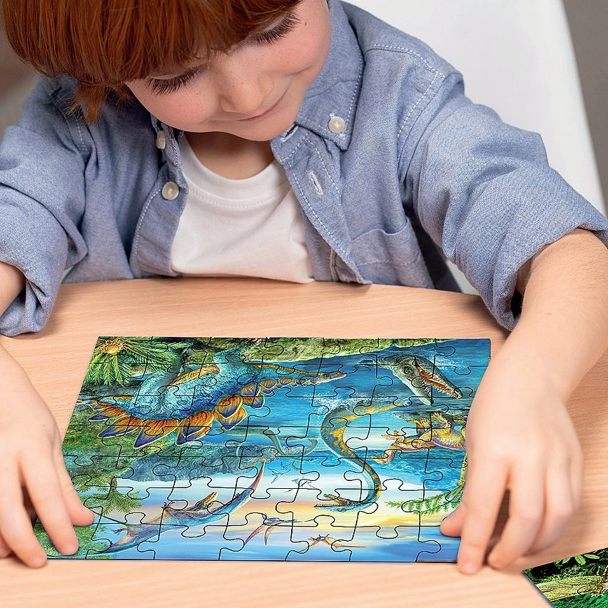 Coupon 💯 Ravensburger Puzzles 3X49 P - La Fascination Des Dinosaures 🎁 7 Coupon 💯 Ravensburger Puzzles 3X49 P - La Fascination Des Dinosaures 🎁 – Image 5