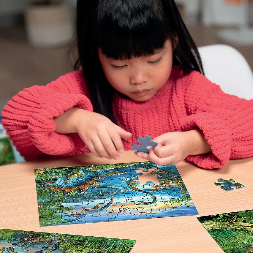 Coupon 💯 Ravensburger Puzzles 3X49 P - La Fascination Des Dinosaures 🎁 8 Coupon 💯 Ravensburger Puzzles 3X49 P - La Fascination Des Dinosaures 🎁 – Image 6