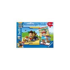 Acheter 🤩 Puzzles 3 x 49 pièces Ravensburger Héros à fourrure Pat Patrouille ❤️