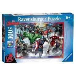 Promo 🌟 Ravensburger Puzzle 100 P Xxl - Les Plus Grands Héros / Marvel Avengers - Avengers 🤩 -Ravensburger Soldes Boutique 4005556107711 2