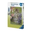 Bon marché 🥰 Ravensburger Puzzle 100 P Xxl - Chaton Parmi Les Fleurs 🌟