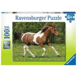 Vente flash 🔥 Ravensburger Puzzle 100 p XXL Au galop ✨