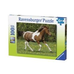 Vente flash 🔥 Ravensburger Puzzle 100 p XXL Au galop ✨ -Ravensburger Soldes Boutique 4005556108480 3