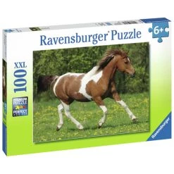 Vente flash 🔥 Ravensburger Puzzle 100 p XXL Au galop ✨ -Ravensburger Soldes Boutique 4005556108480 5