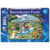 Bon marché 😉 Ravensburger Puzzle 100 P Xxl - La Famille D'animal Friends / Disney - Disney Classics 🔔