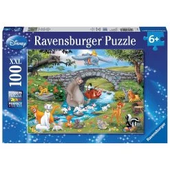 Bon marché 😉 Ravensburger Puzzle 100 P Xxl - La Famille D'animal Friends / Disney - Disney Classics 🔔