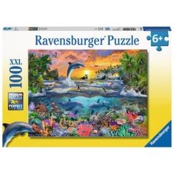 Vente flash 🧨 Ravensburger Puzzle 100 p XXL Paradis tropical 🥰