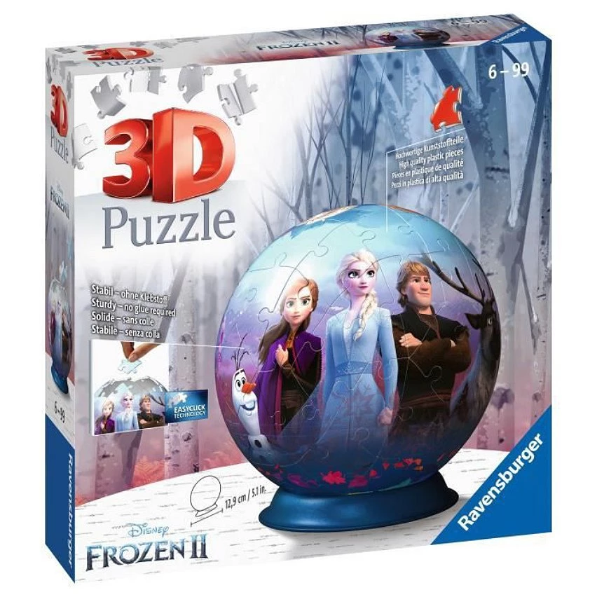 Meilleure affaire 🔥 LA REINE DES NEIGES 2 Puzzle 3D Ball 72 pieces - Ravensburger - Puzzle enfant 3D sans colle - Des 6 ans 🔥 4 Meilleure affaire 🔥 LA REINE DES NEIGES 2 Puzzle 3D Ball 72 pieces - Ravensburger - Puzzle enfant 3D sans colle - Des 6 ans 🔥 – Image 2
