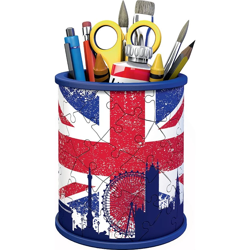 Tout neuf 🎁 Ravensburger Puzzle 3D Pot à crayons - Union Jack 😉 5 Tout neuf 🎁 Ravensburger Puzzle 3D Pot à crayons - Union Jack 😉 – Image 3