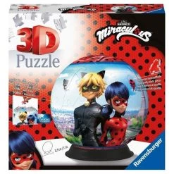 Les meilleures critiques de 🌟 Ravensburger Puzzle 3D rond 72 pièces - Miraculous 🔥