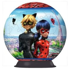 Les meilleures critiques de 🌟 Ravensburger Puzzle 3D rond 72 pièces - Miraculous 🔥 -Ravensburger Soldes Boutique 4005556111671 3