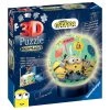 De gros 💯 Ravensburger Puzzle 3D Rond 72 P Illuminé - Minions 2 - Minions ✨ -Ravensburger Soldes Boutique 4005556111800 1