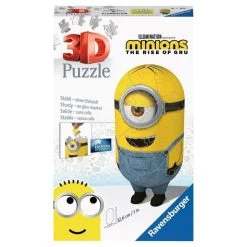 Budget 🛒 Ravensburger Puzzle 3D forme 54p - Minions 2 🌟 -Ravensburger Soldes Boutique 4005556111992 3