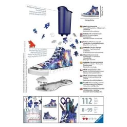De gros 🛒 Puzzle 3D 👟 Sneaker - Les astronautes - Ravensburger - Puzzle 3D enfant - sans colle - Pot a crayons 108 pieces - Des 8 ans 👏 8 De gros 🛒 Puzzle 3D 👟 Sneaker - Les astronautes - Ravensburger - Puzzle 3D enfant - sans colle - Pot a crayons 108 pieces - Des 8 ans 👏 -Ravensburger Soldes Boutique 4005556112517 3