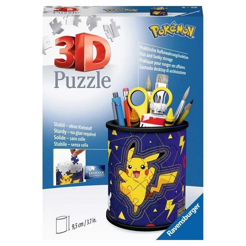 Bon marché ⭐ Ravensburger Puzzle 3D Pot À Crayons - Pokémon - Pokemon 🎁 4 Bon marché ⭐ Ravensburger Puzzle 3D Pot À Crayons - Pokémon - Pokemon 🎁 – Image 2