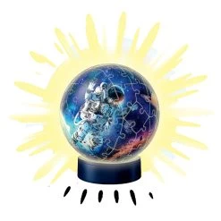 Vente flash 😀 Ravensburger Puzzle 3D Ball 72 P Illuminé - Les Astronautes 😍 -Ravensburger Soldes Boutique 4005556112647 4