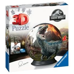 Coupon 🛒 Ravensburger Puzzle 3D Rond 72 P - Jurassic World - Jurassic Park 🥰