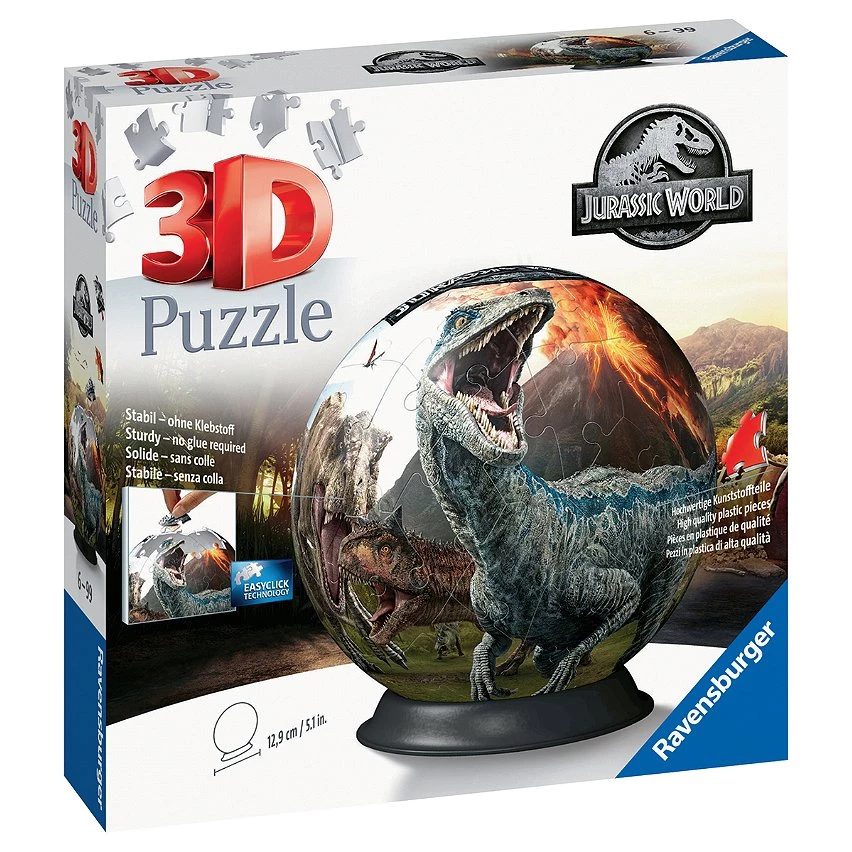 Coupon 🛒 Ravensburger Puzzle 3D Rond 72 P - Jurassic World - Jurassic Park 🥰 3 Coupon 🛒 Ravensburger Puzzle 3D Rond 72 P - Jurassic World - Jurassic Park 🥰