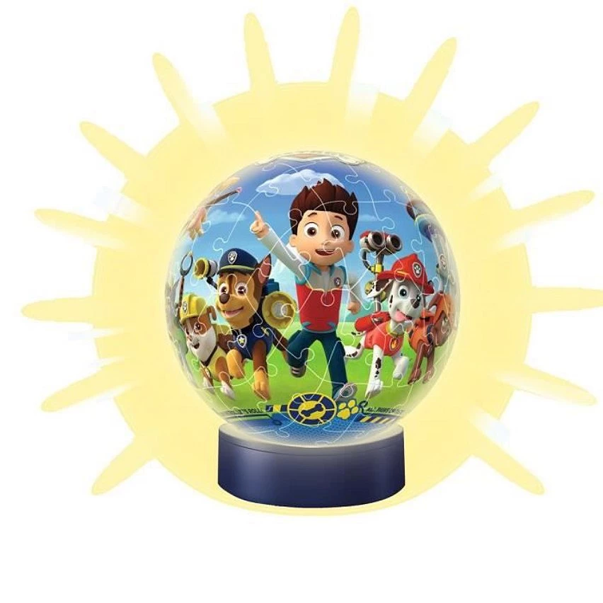 Meilleur prix ✨ Ravensburger Puzzle 3D Ball 72 P Illuminé - Pat'patrouille - Paw: Paw Patrol Core 👍 4 Meilleur prix ✨ Ravensburger Puzzle 3D Ball 72 P Illuminé - Pat'patrouille - Paw: Paw Patrol Core 👍 – Image 2