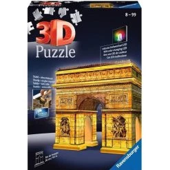 Grosses soldes 👏 Ravensburger Puzzle 3D Arc De Triomphe Illuminé 🎁
